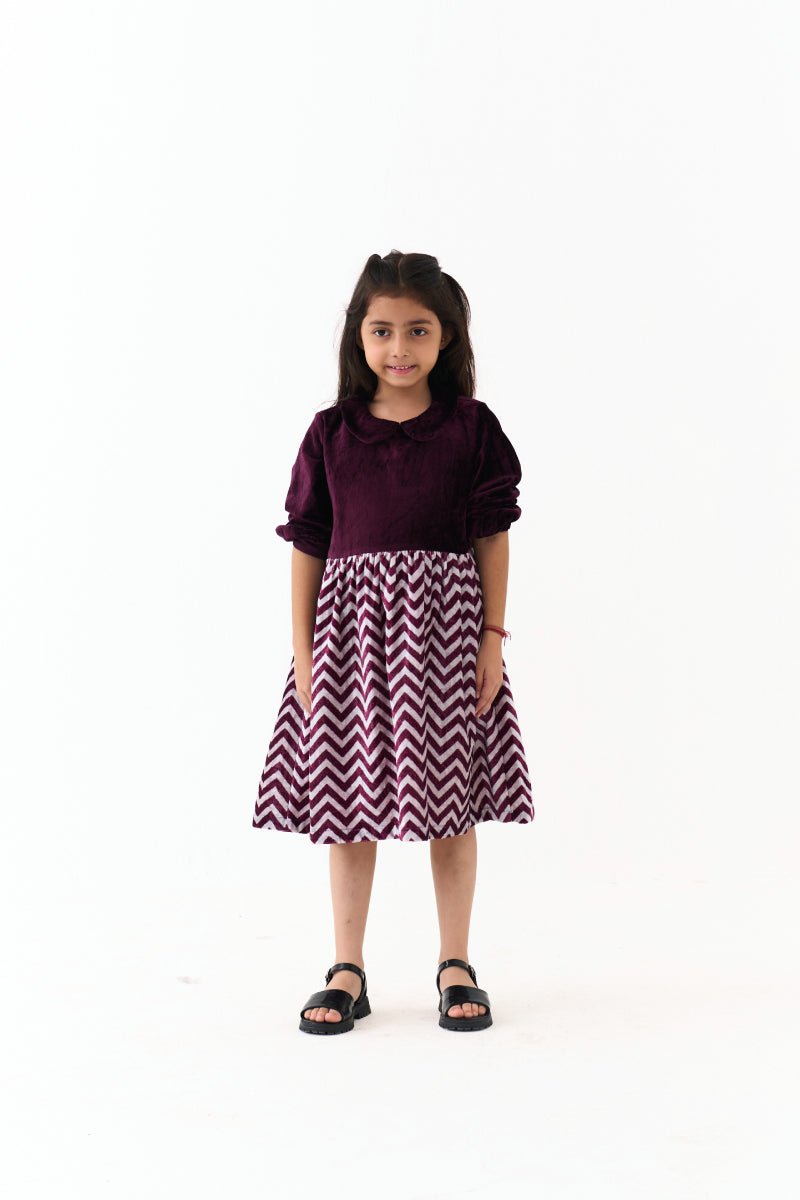 Peter Pan Collar Dress - Three Clothing