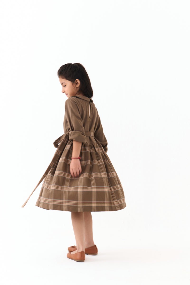 Peter Pan Collar Dress - Three Clothing