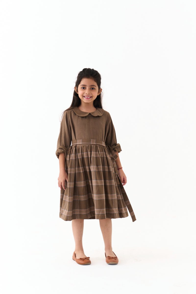 Peter Pan Collar Dress - Three Clothing
