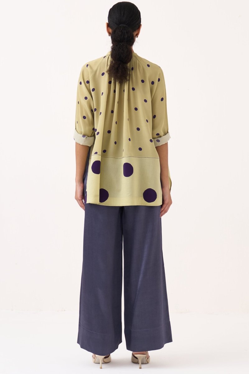 Polka Peasant Top Co - ord (Set of 2) - Three Clothing