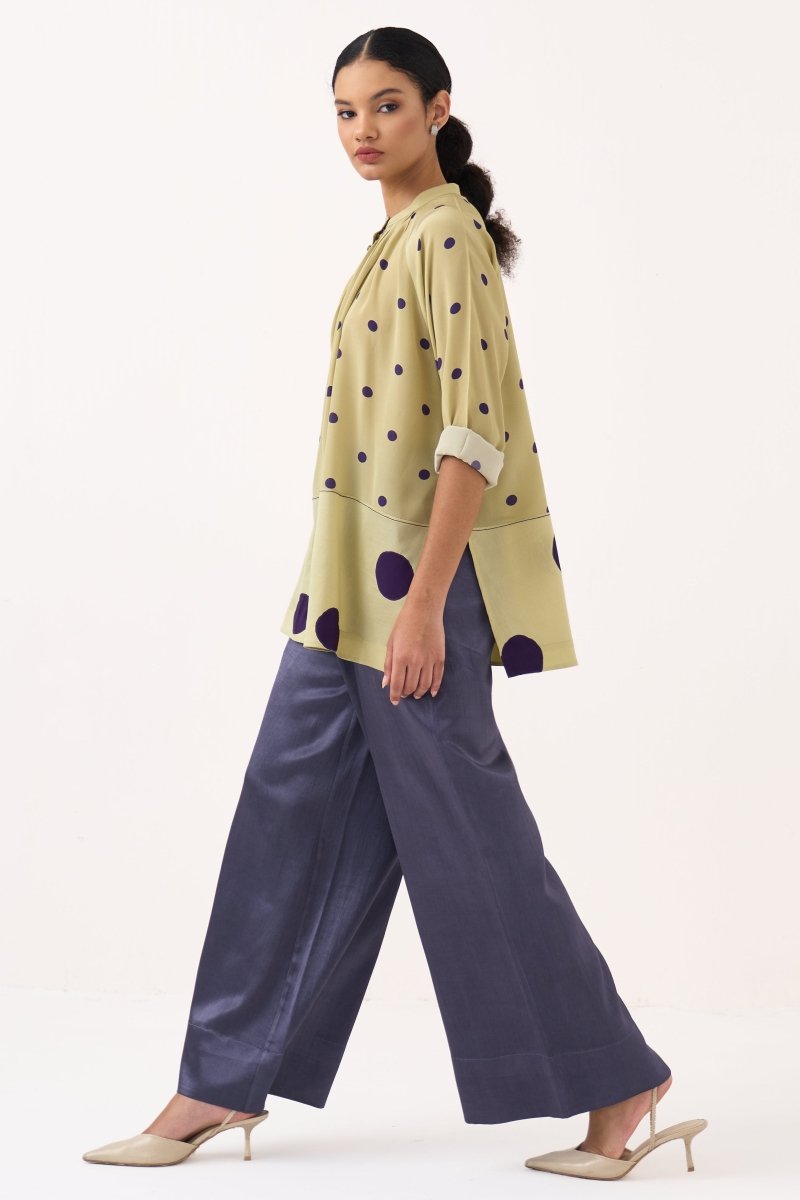 Polka Peasant Top Co - ord (Set of 2) - Three Clothing