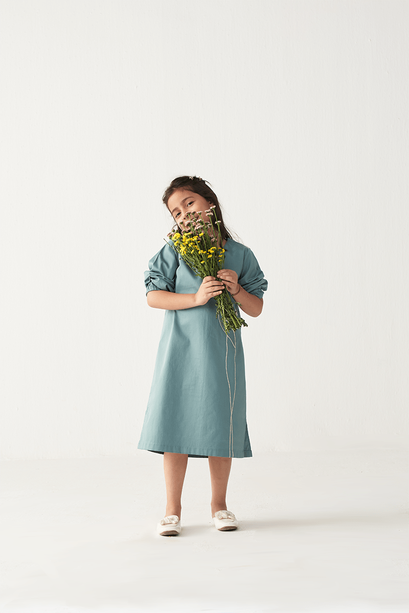 Poppy Applique Dress - Three Clothing