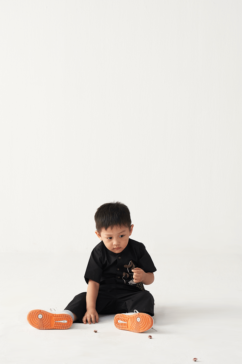 Poppy Applique Shirt Co - Ord - Three Clothing
