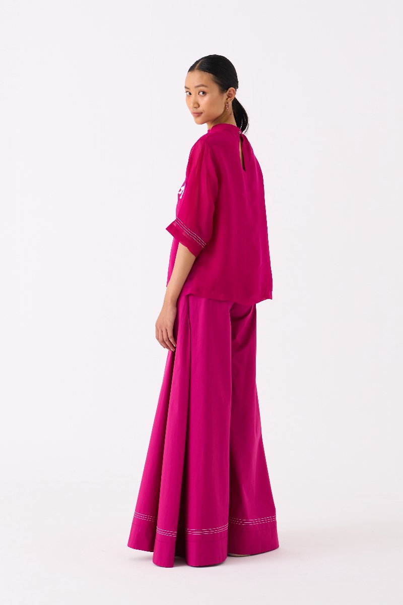 Poppy Top Fuschia - Three