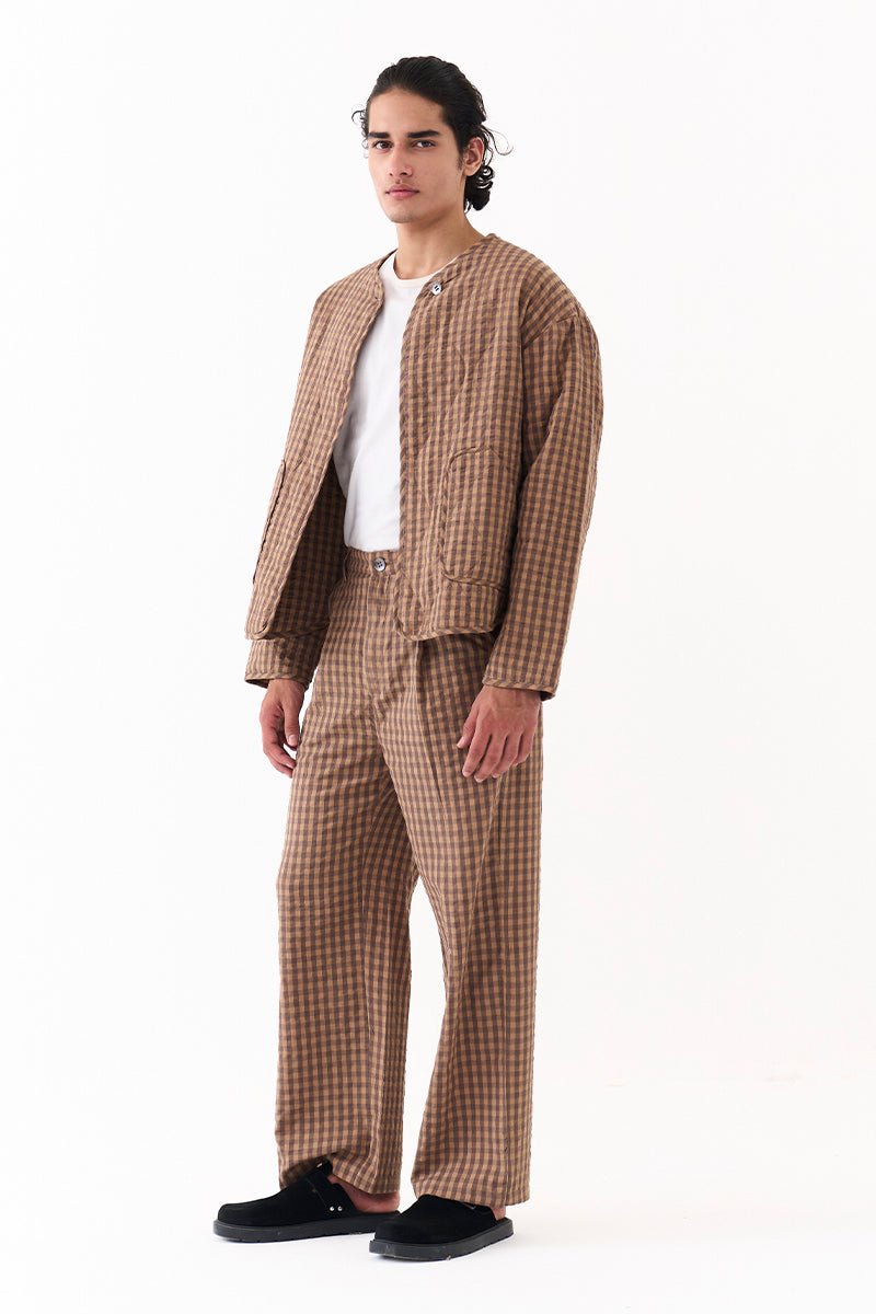 Quilted Bomber Jacket - Three Clothing