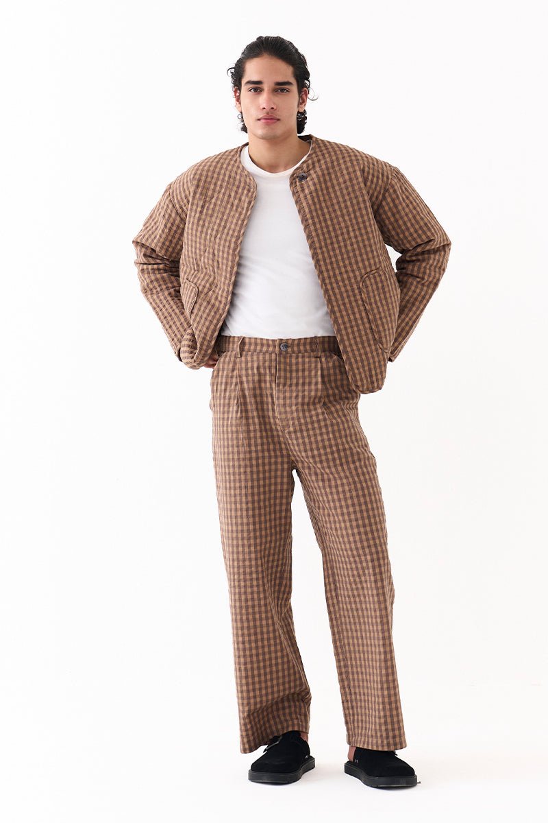 Quilted Bomber Jacket Co - Ord - Three Clothing