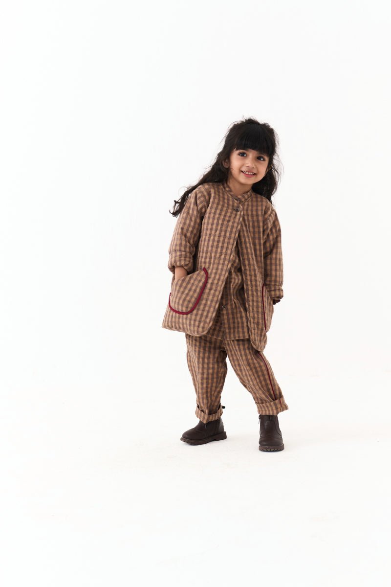 Quilted Jacket - Three Clothing