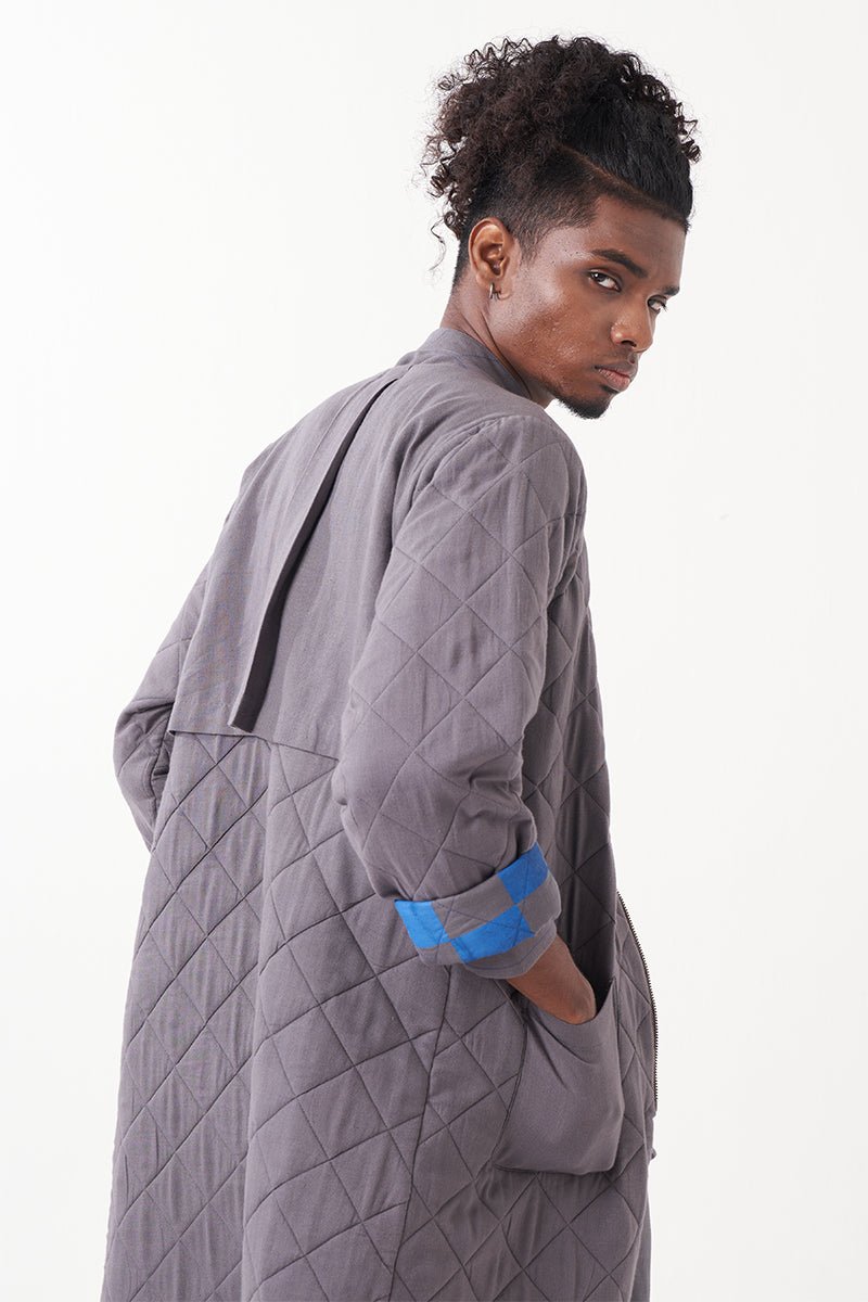 Quilted Jacket - Three Clothing