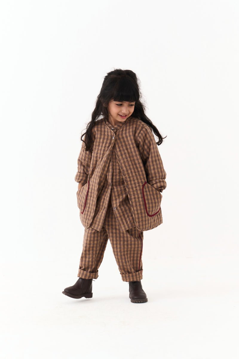 Quilted Jacket - Three Clothing