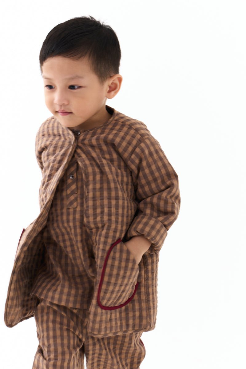 Quilted Jacket - Three Clothing