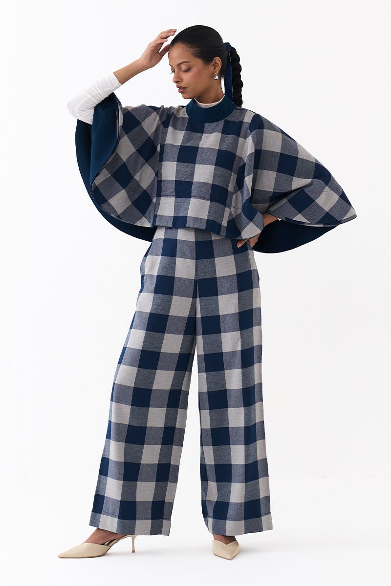 Reversible Poncho Co - Ord (Set of 2) - Three Clothing