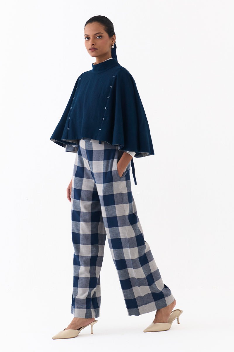 Reversible Poncho Co - Ord (Set of 2) - Three Clothing