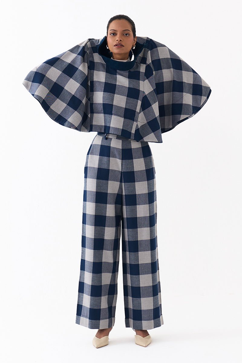 Reversible Poncho Co - Ord (Set of 2) - Three Clothing