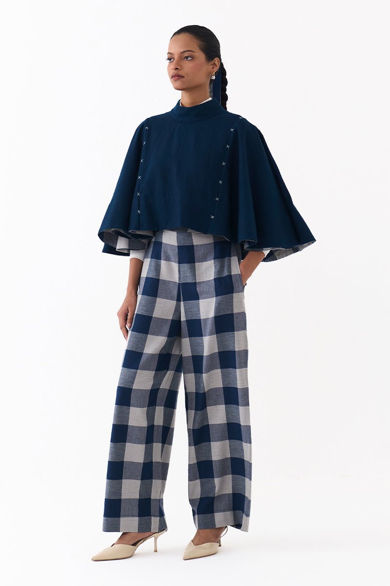 Reversible Poncho Co - Ord (Set of 2) - Three Clothing