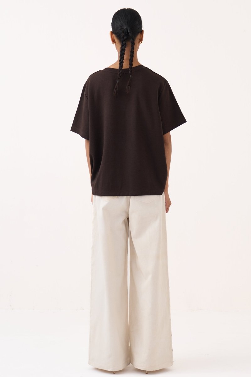 Ripple Emb. Bottom - Three Clothing