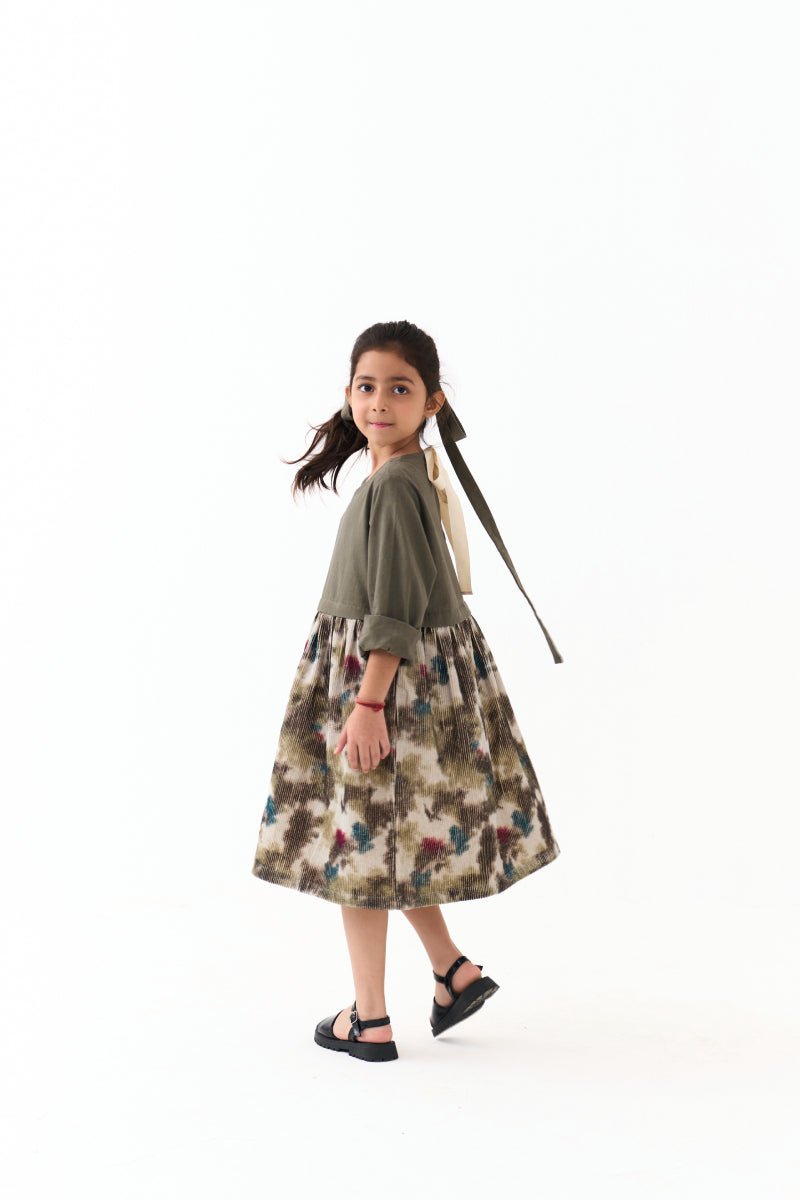 Round Neck Dress - Three Clothing