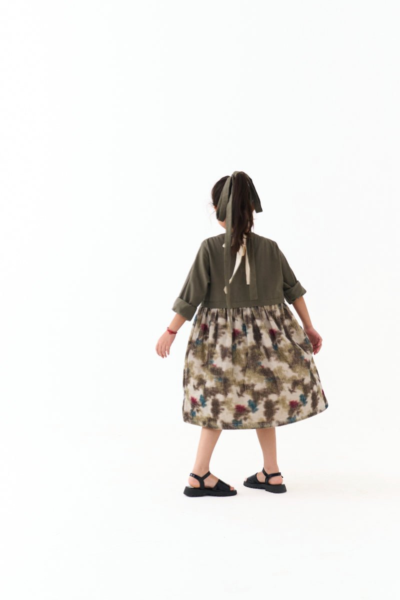 Round Neck Dress - Three Clothing