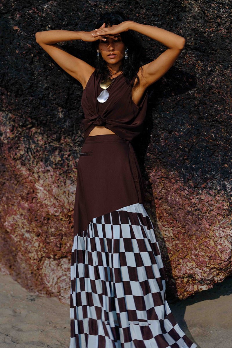 Round Neck Top - Three Clothing