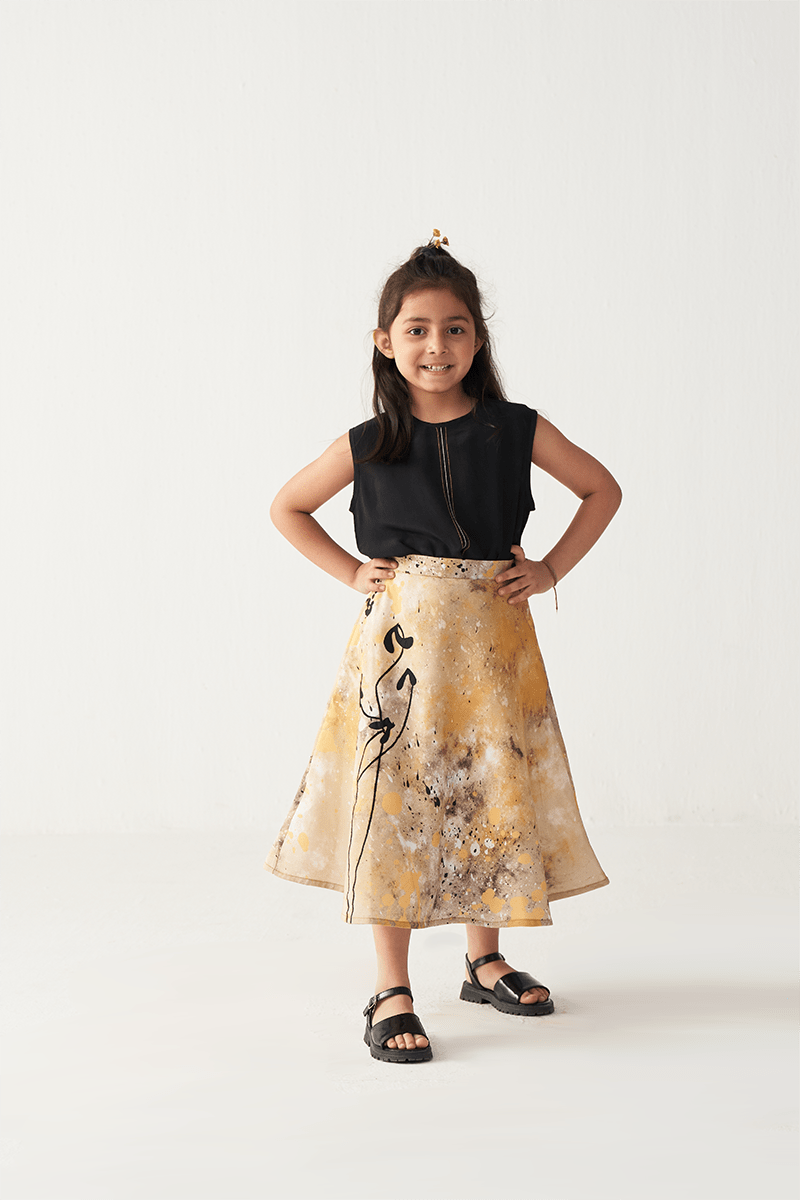 Round Neck Top (Co - Ord) - Three Clothing