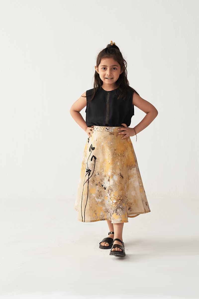 Round Neck Top (Co - Ord) - Three Clothing