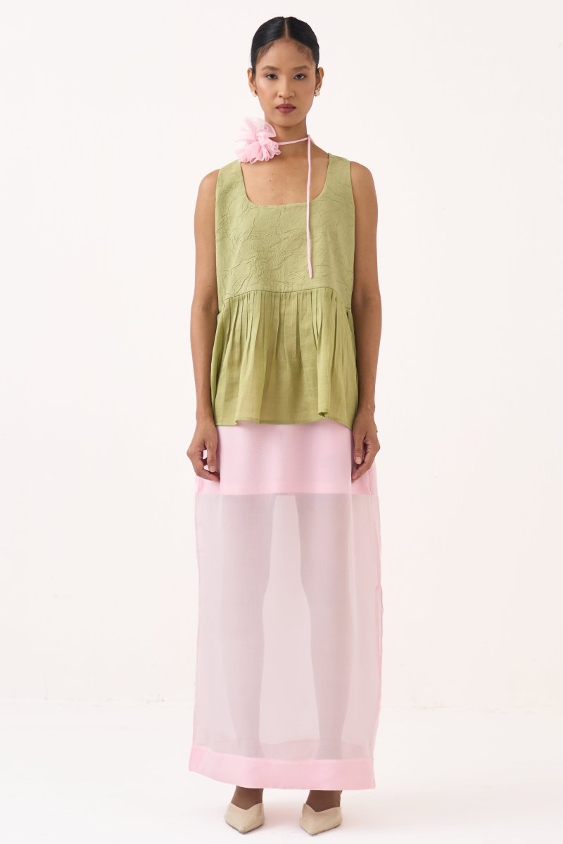 Sheer Skirt - Three Clothing