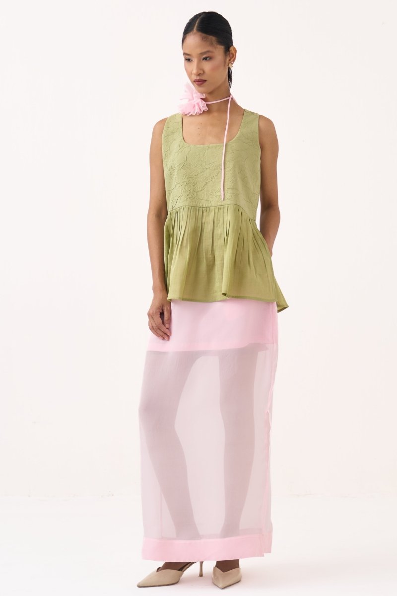 Sheer Skirt - Three Clothing