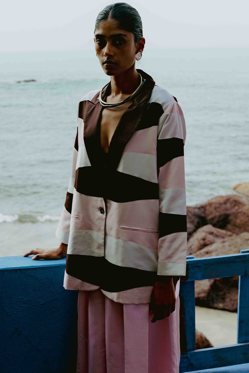 Short Applique Jacket - Three Clothing