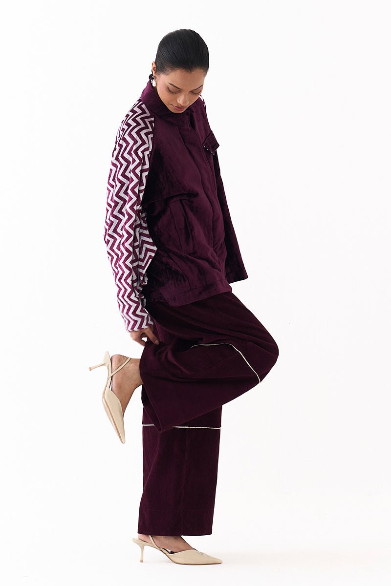 Short Bat Sleeve Jacket - Three Clothing