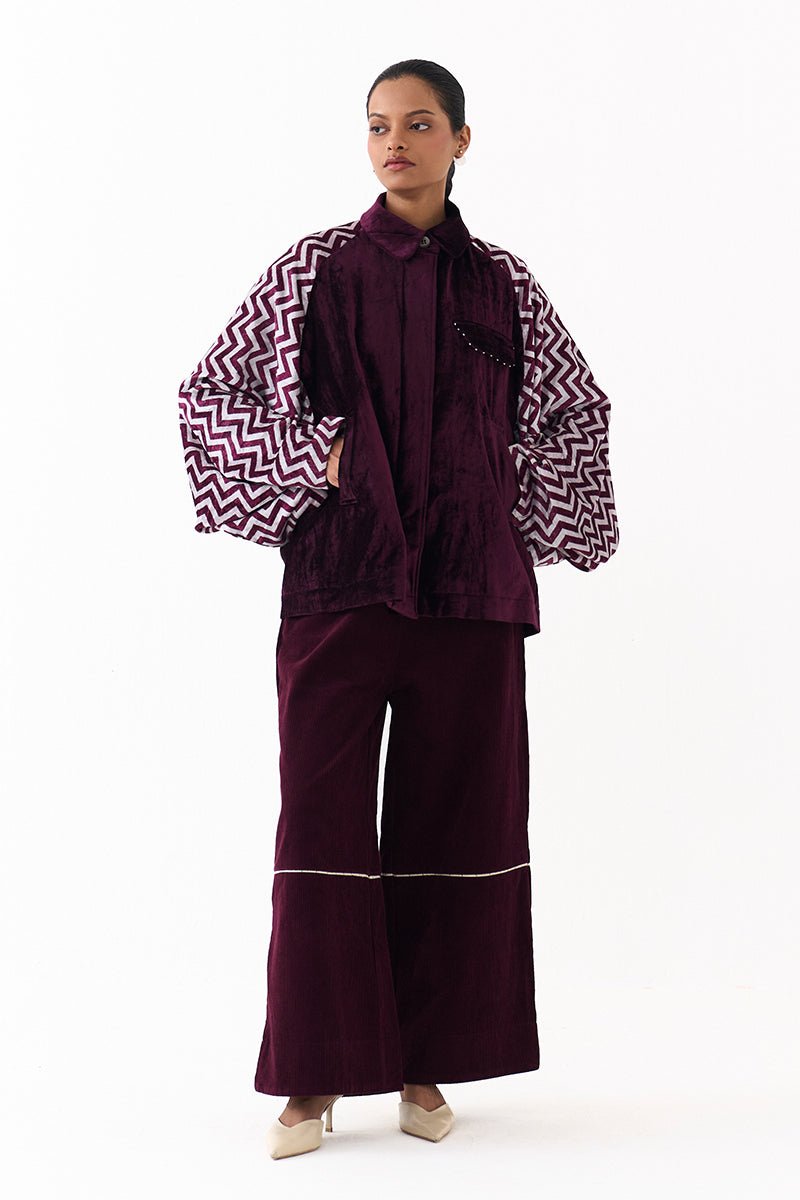 Short Bat Sleeve Jacket - Three Clothing