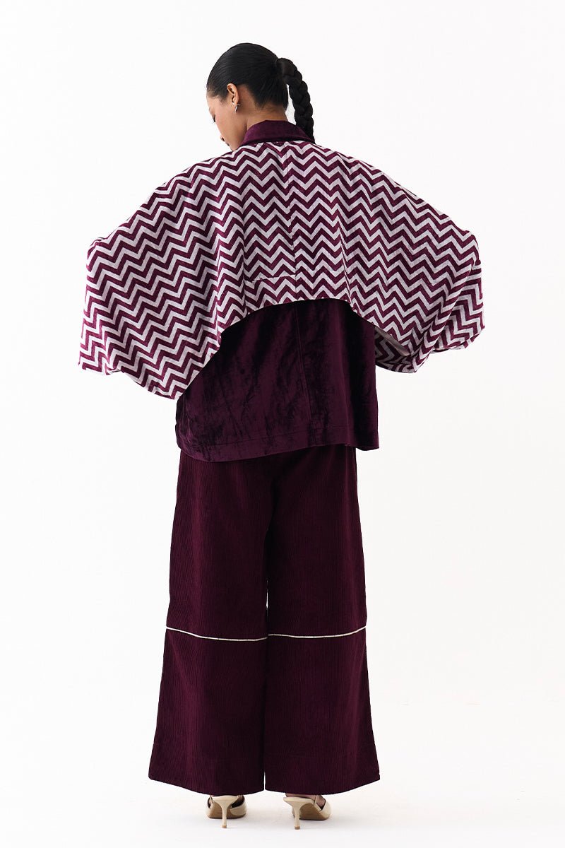 Short Bat Sleeve Jacket - Three Clothing