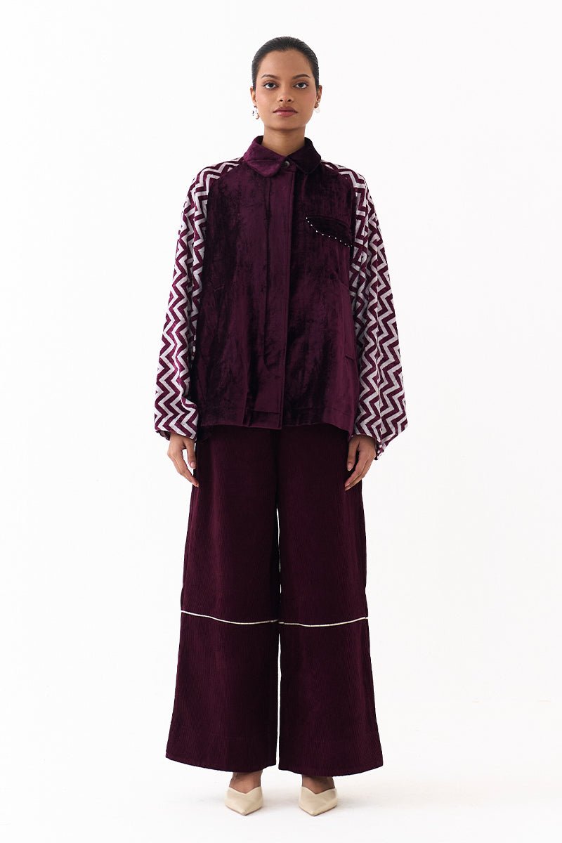 Short Bat Sleeve Jacket Co - Ord (Set of 2) - Three Clothing