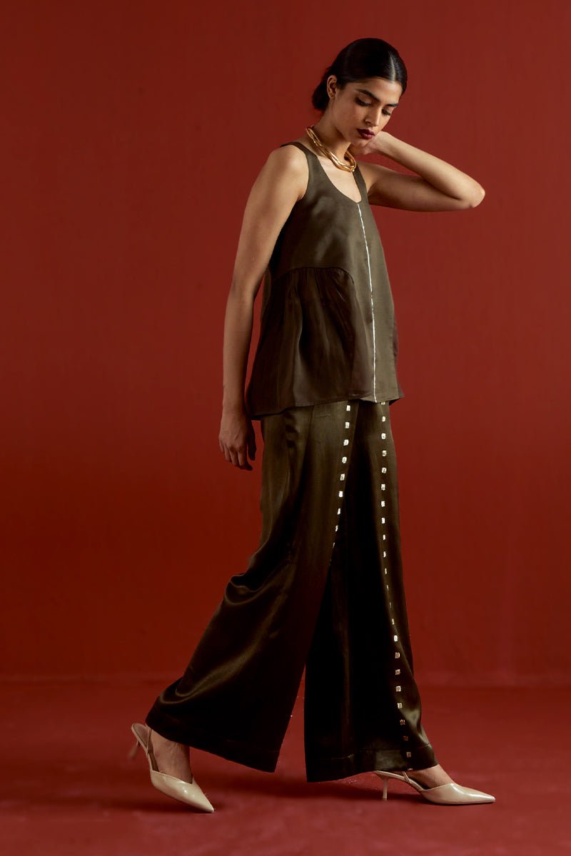 Side U - Gather Top Co - Ord - Three Clothing