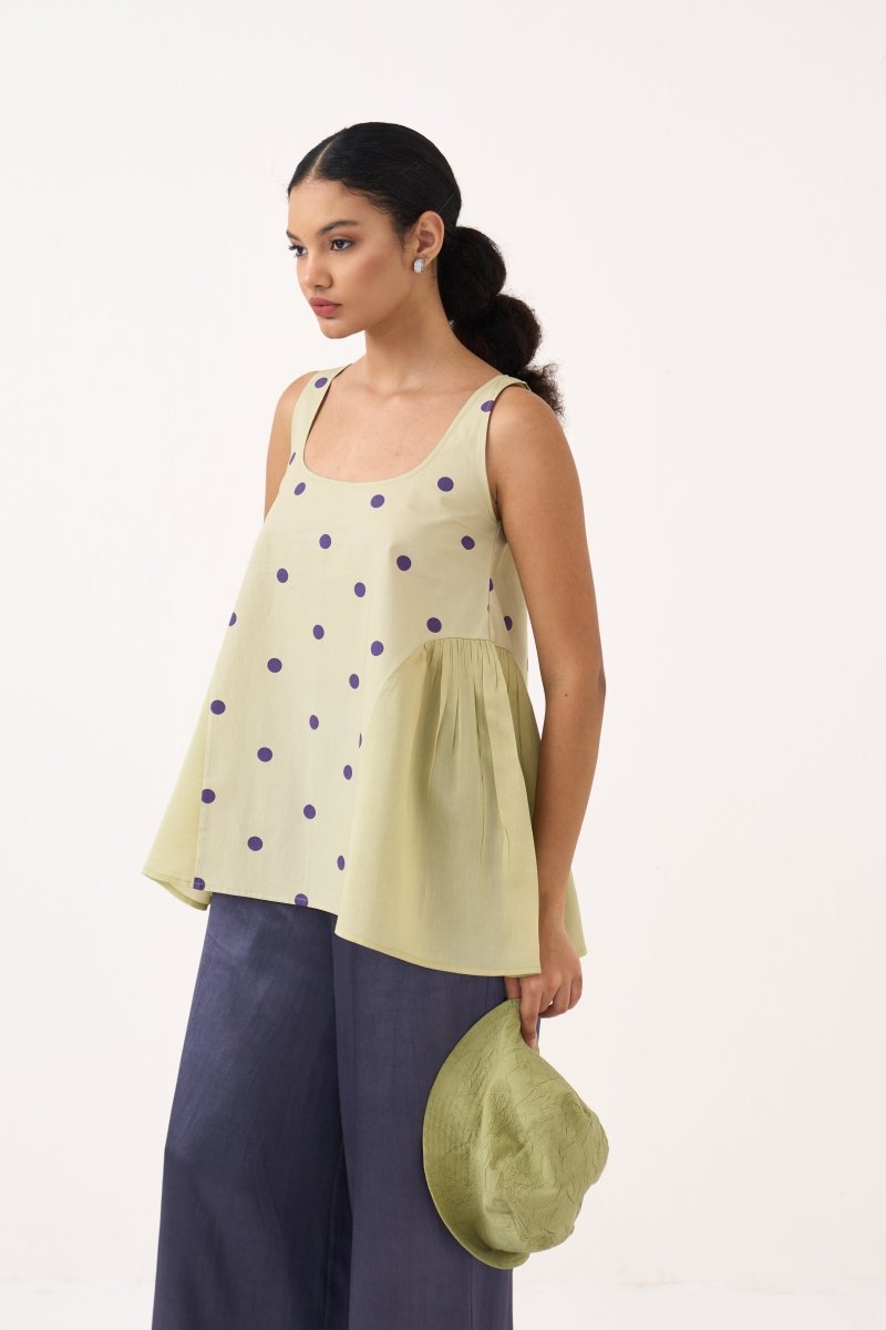 Side U - Gather Top Co - ord (Set of 2) - Three Clothing