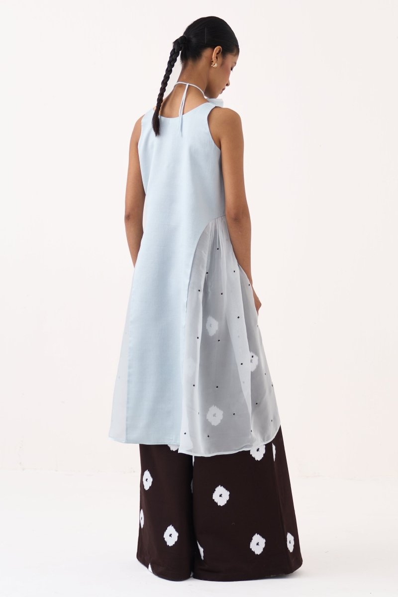 Side U - gather Tunic Co - ord (Set of 2) - Three Clothing