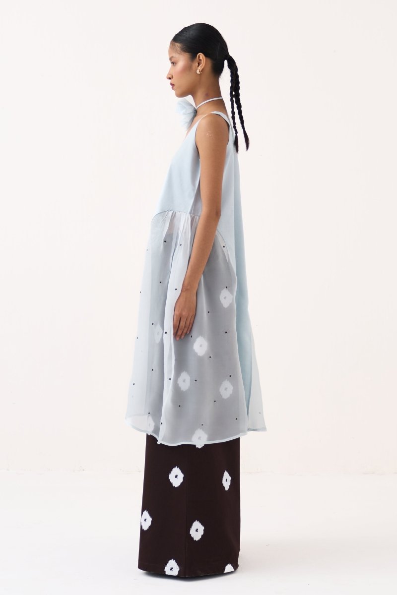 Side U - gather Tunic Co - ord (Set of 2) - Three Clothing
