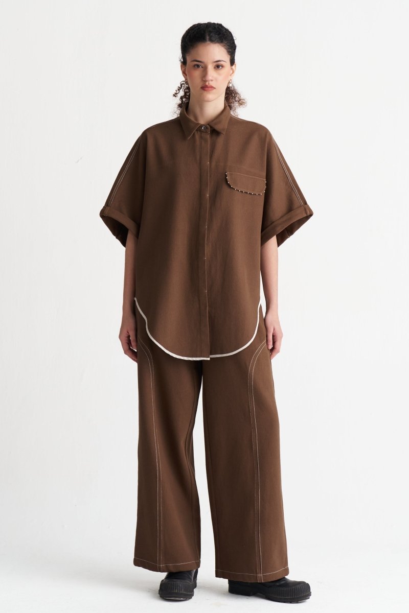 Side U Panel Bottom - Three Clothing