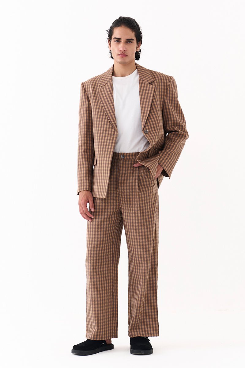 Single Breasted Blazer Co - Ord - Three Clothing