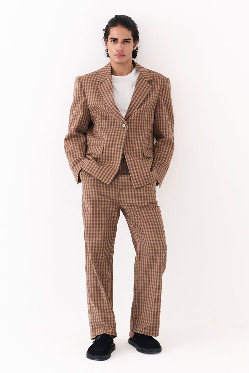 Single Breasted Blazer Co - Ord - Three Clothing