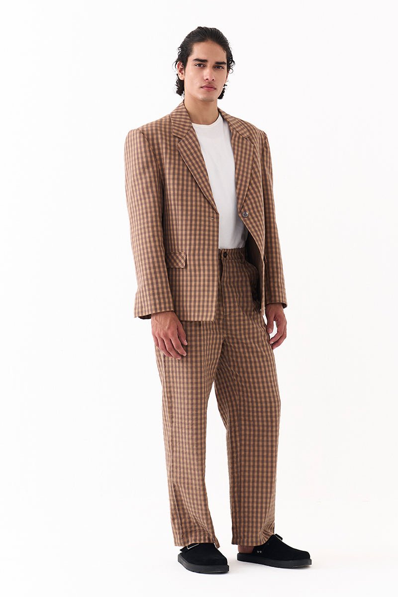 Single Breasted Blazer Co - Ord - Three Clothing