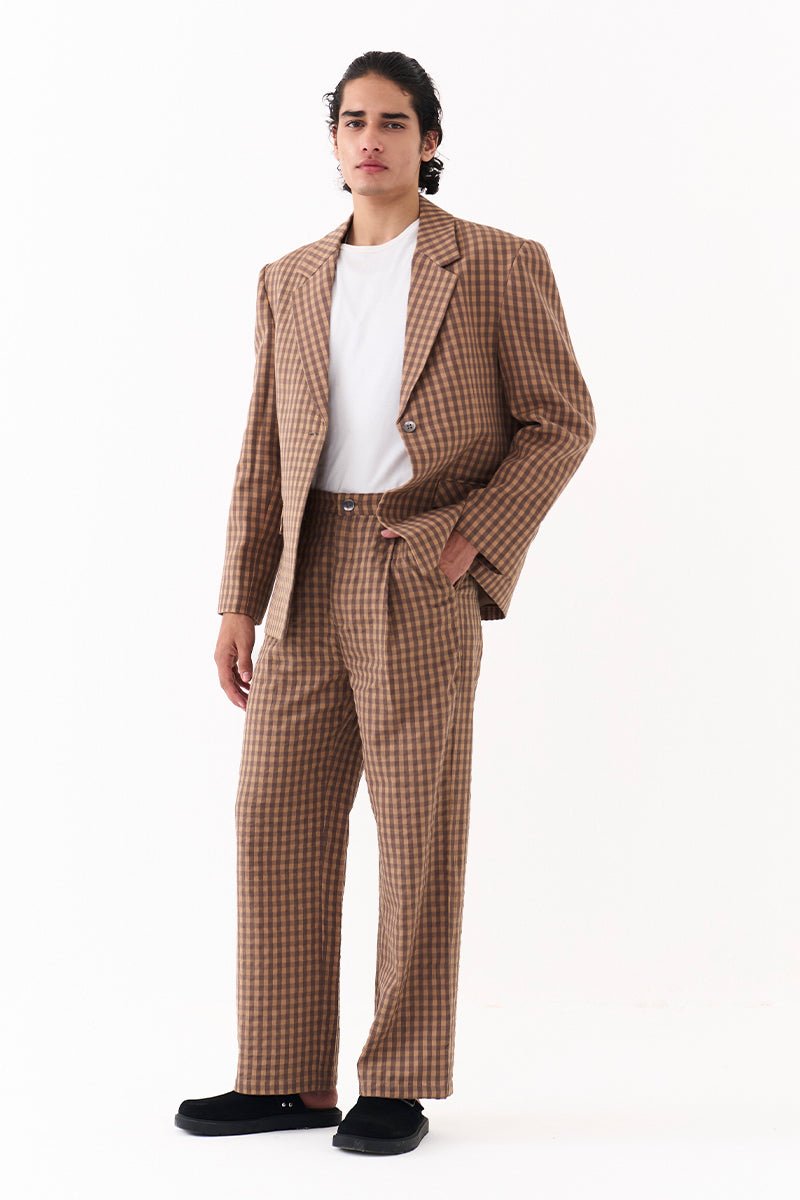 Single Breasted Blazer Co - Ord - Three Clothing