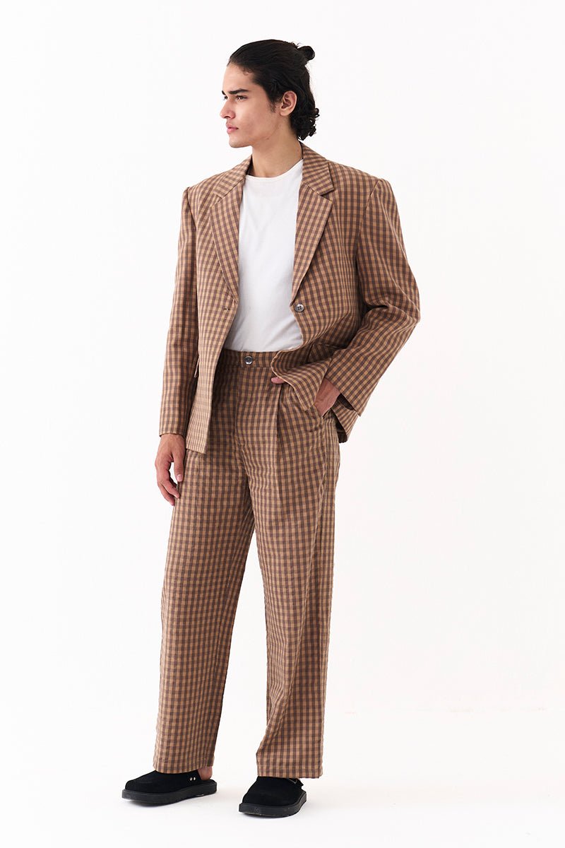 Single Breasted Blazer Co - Ord - Three Clothing