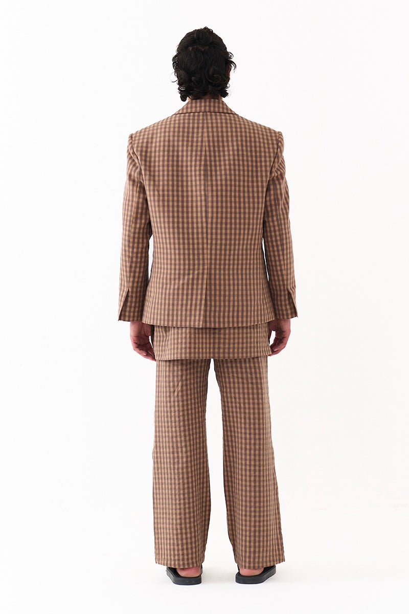 Single Breasted Blazer Co - Ord (Set Of 3) - Three Clothing