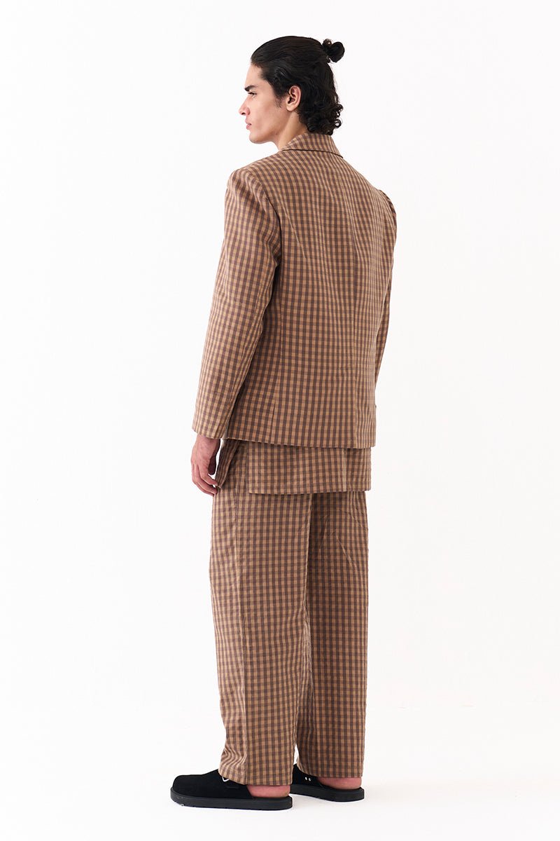 Single Breasted Blazer Co - Ord (Set Of 3) - Three Clothing