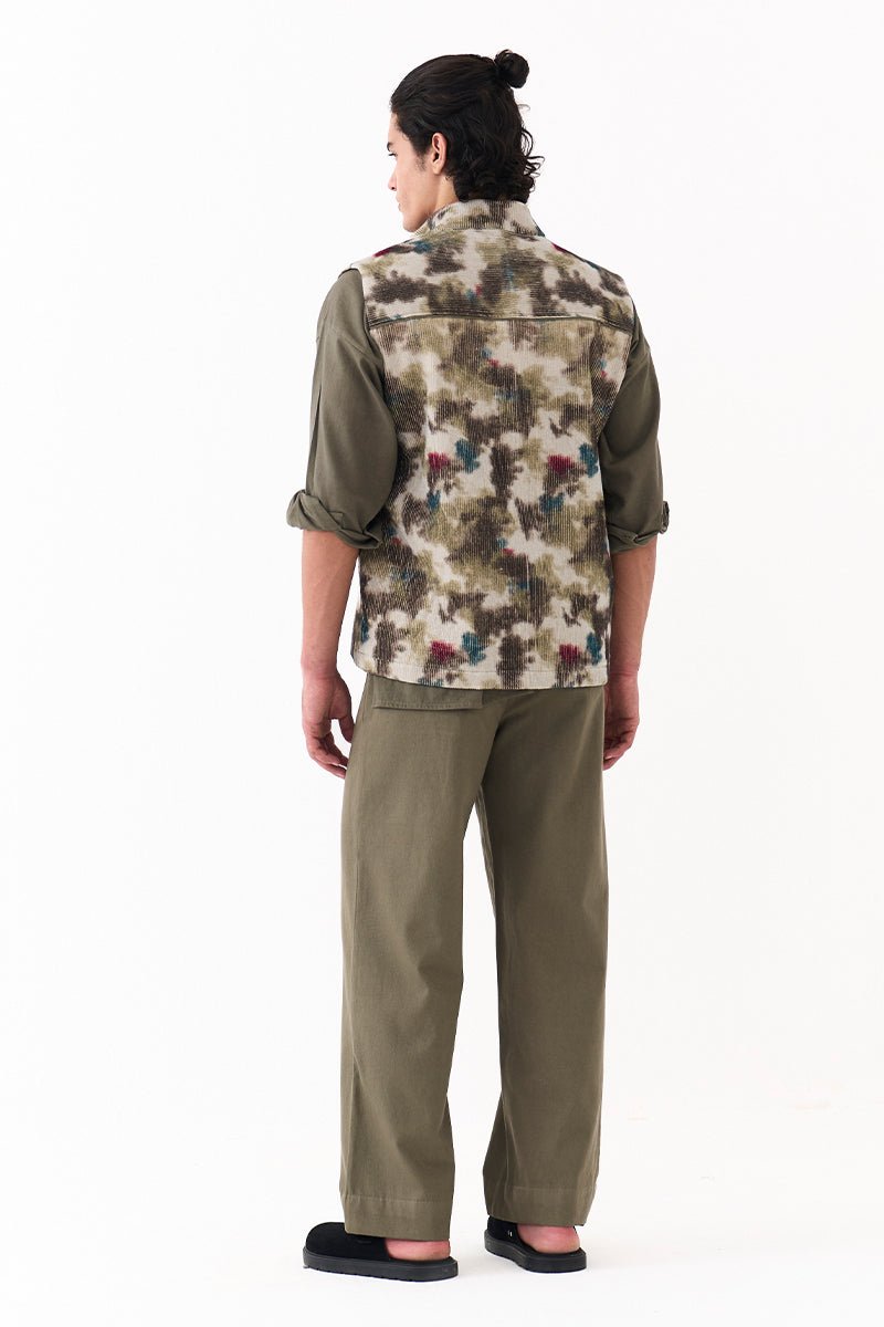 Sleeveless Bomber Jacket Co - Ord (Set 0F 3) - Three Clothing