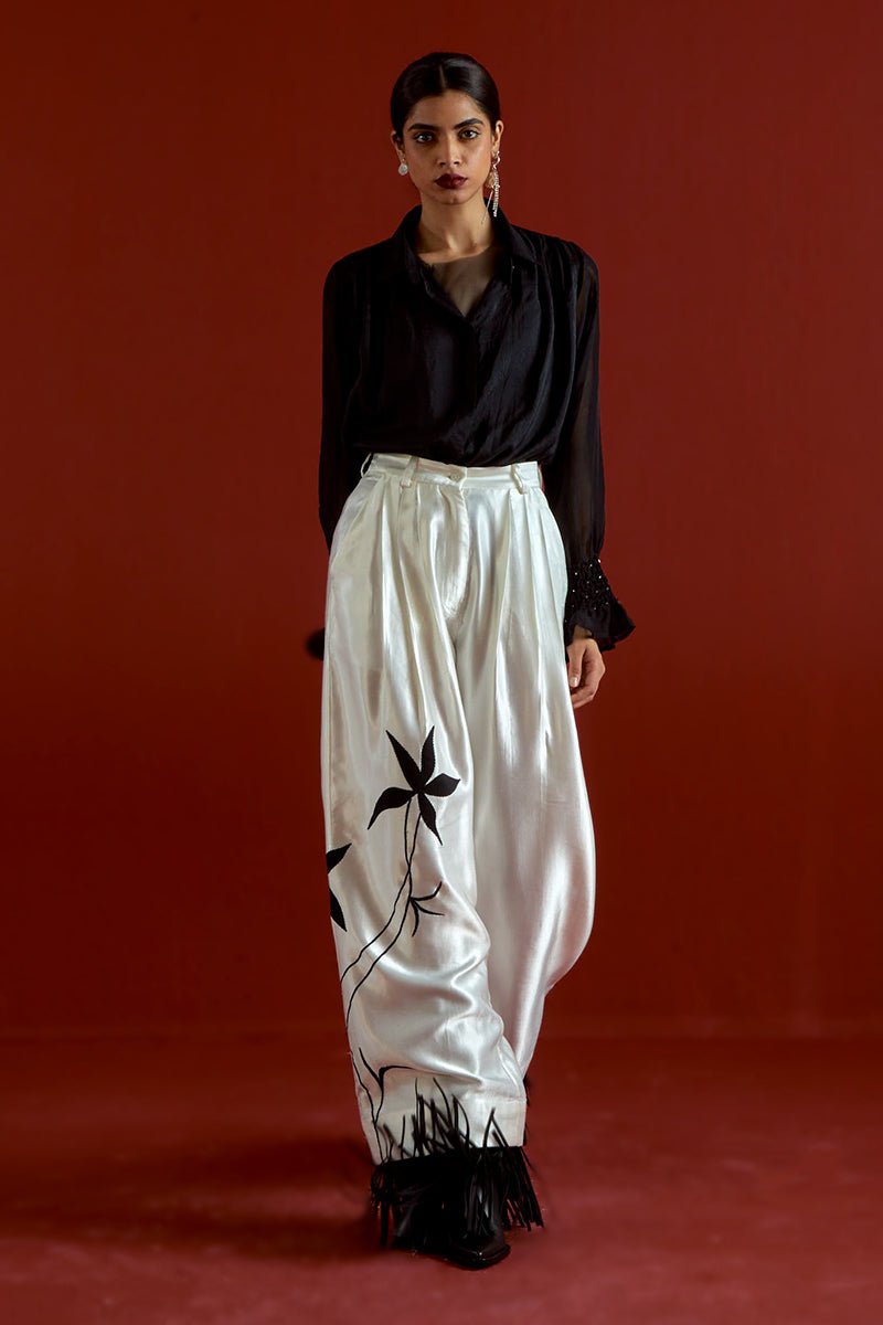 Smocking Detail Shirt Co - Ord - Three Clothing