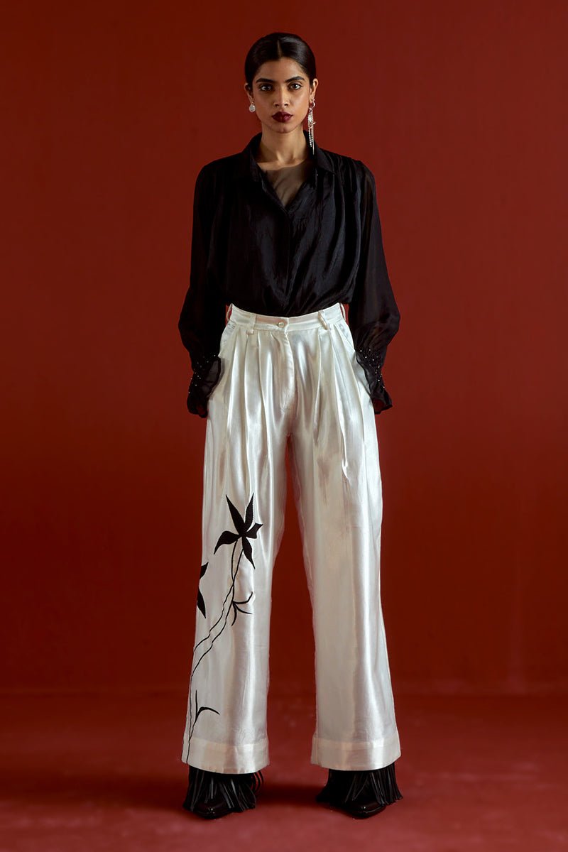 Smocking Detail Shirt Co - Ord - Three Clothing
