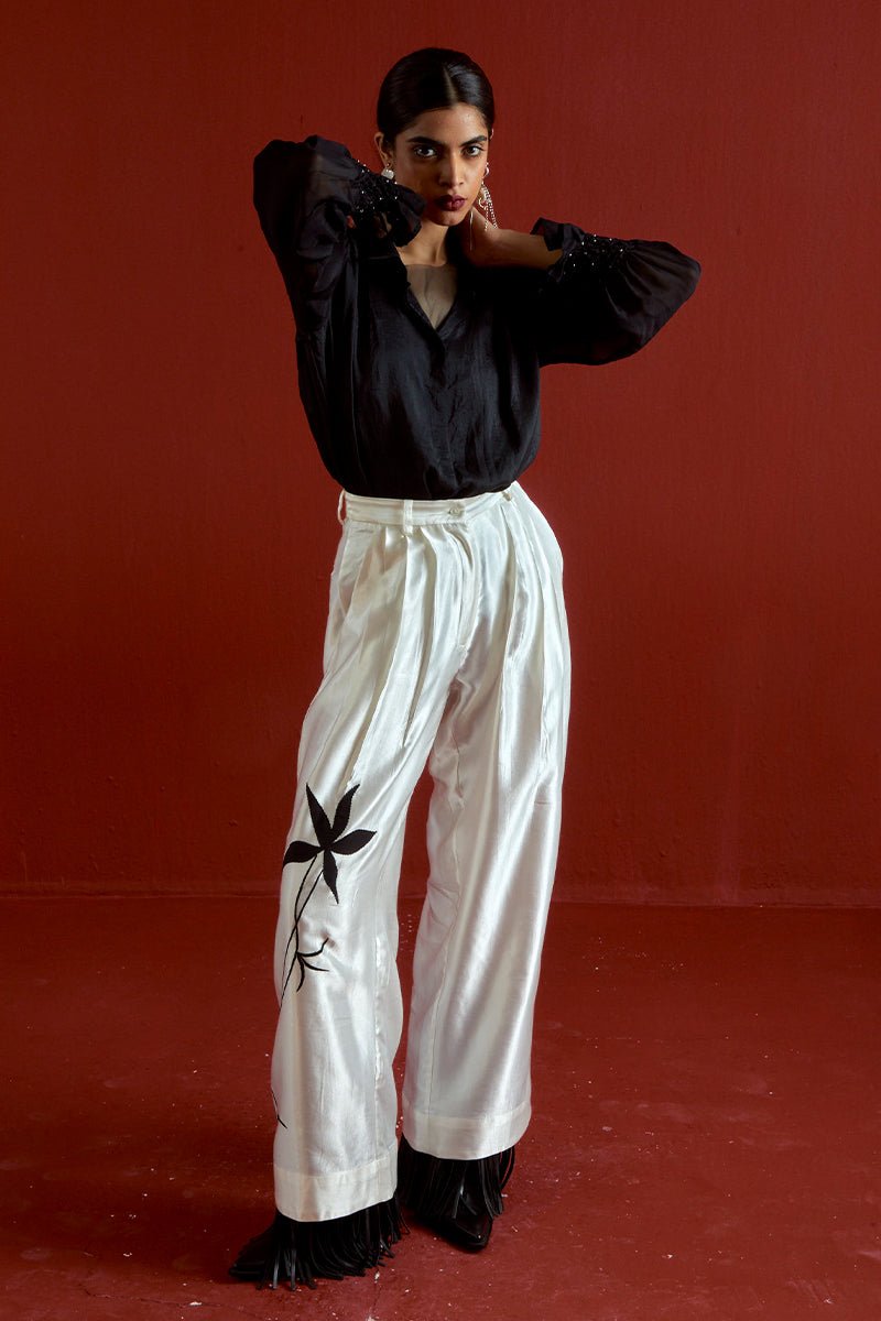 Smocking Detail Shirt Co - Ord - Three Clothing