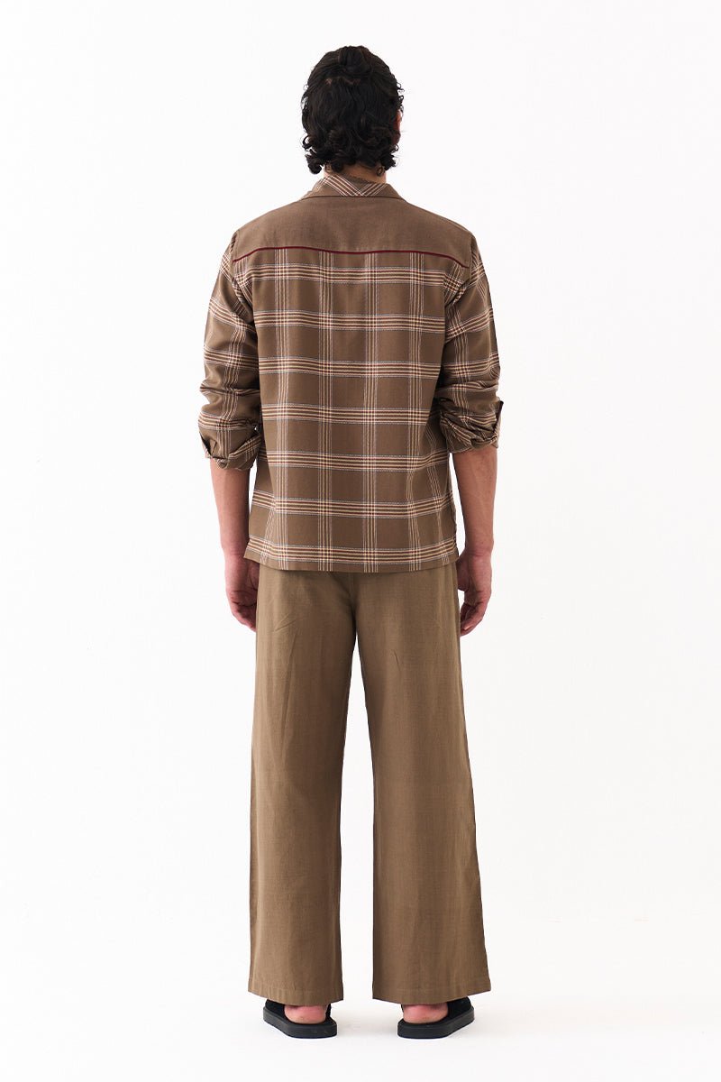 Solid Panel Shirt Co - Ord - Three Clothing