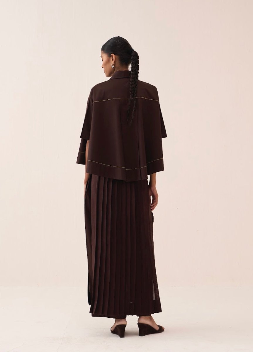 Splash Print Skirt Pant - Three Clothing