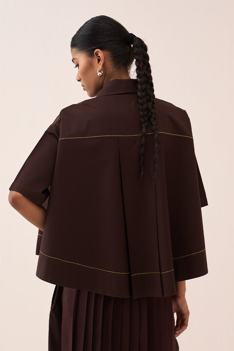 Splash Print Skirt Pant Co - Ord (Set Of 2) - Three Clothing